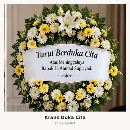Krans Bunga Duka Rs Premier Surabaya